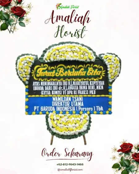 Papan Bunga Duka Tekarang